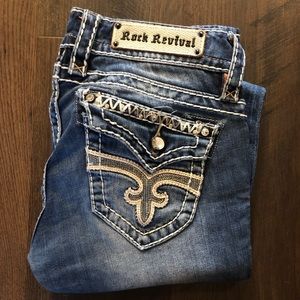 Size 27 Bootcut Rock Revival Jeans